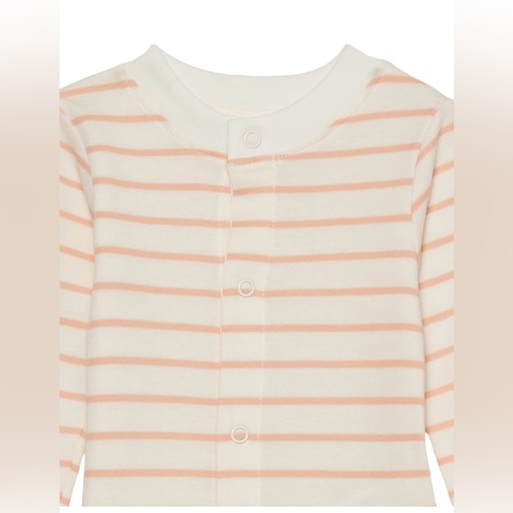 Amazon Aware Unisex Babies' Organic Cotton Footless Coverall, Pack of 2 beige - Picture 2 of 3